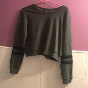 Cropped sweater